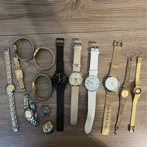 Set of 12 Vintage Watches! Citizen Timex